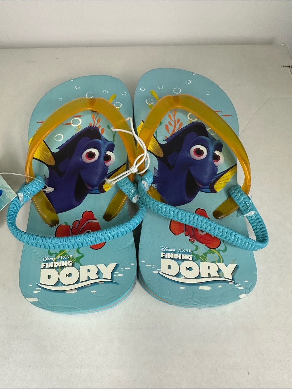 Disney Finding DoryToddler Slingback Flip Flops Size 11/12